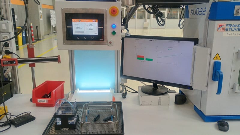 Test de etanșeitate prin viziune artificială